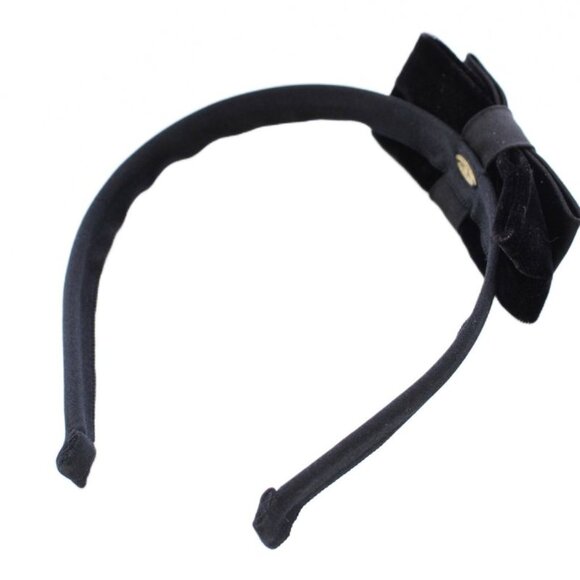 Chanel Headband Ribbon Velvet Black TK Shoulder Bag main image 3